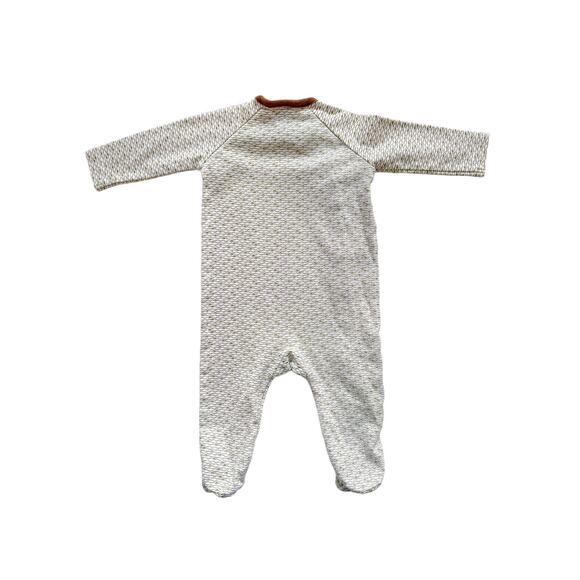Tea Collection Footie Sleeper Pajamas Size 0-3m - Picture 3 of 4